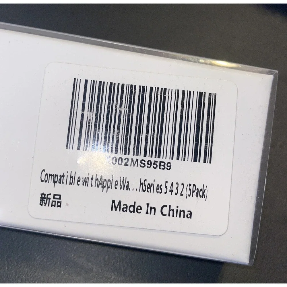 Compatible with Apple Watch Case 42mm, 5 Pack